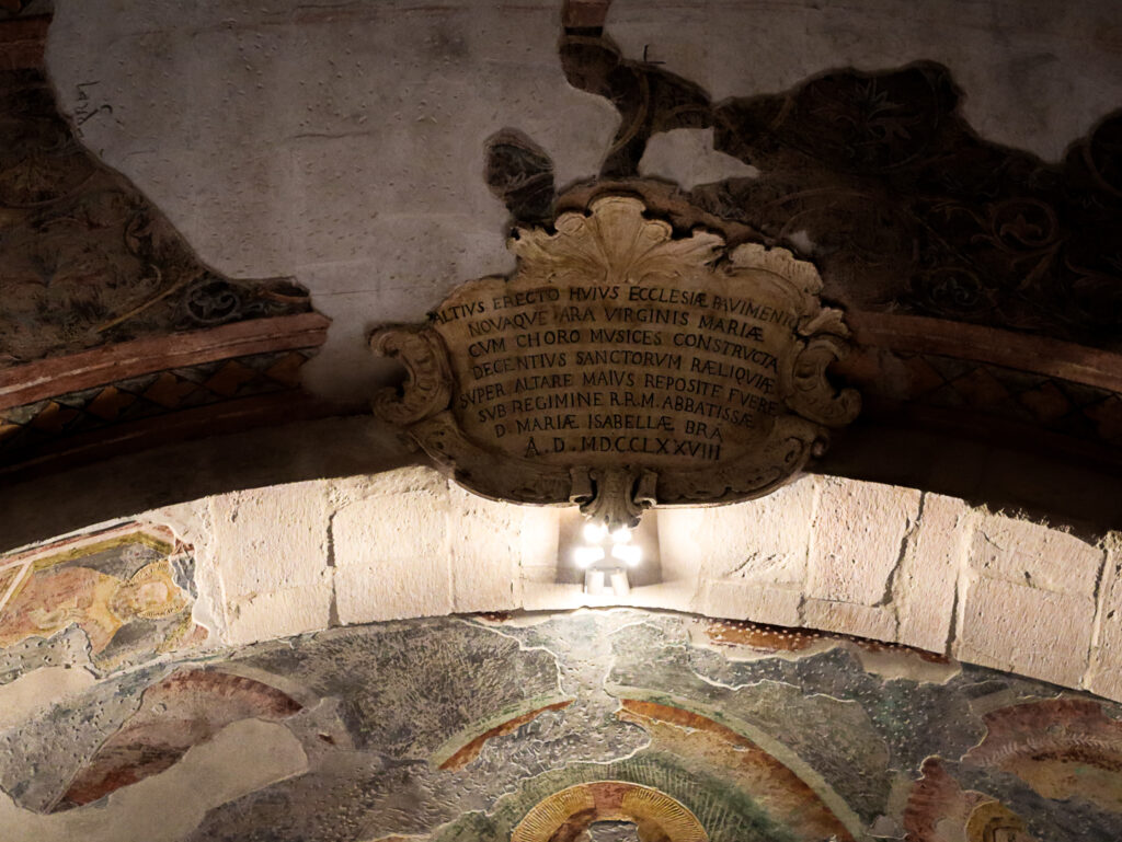 Dettaglio della chiesa antica di San Michele Extra.